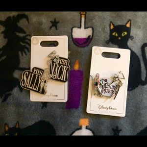 Two Nightmare before Christmas pins